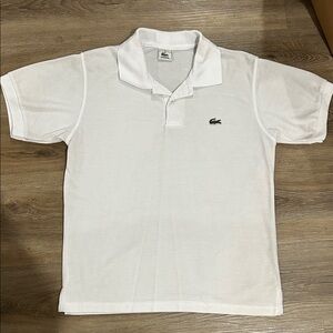 Lacoste Men's Classic White Polo Shirt